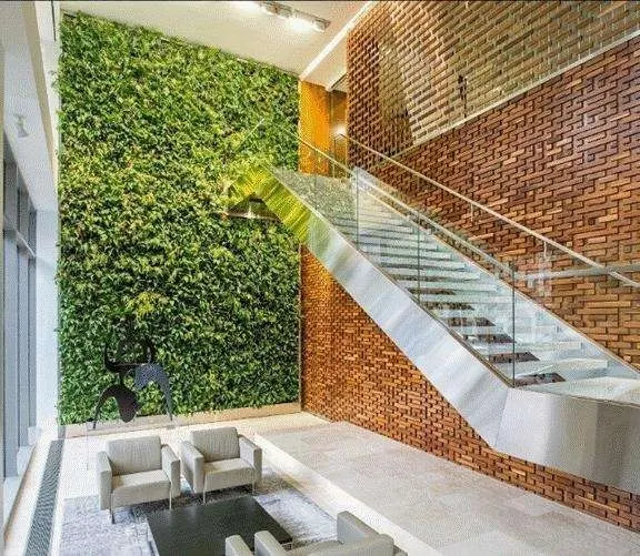 Recently renovated lobby